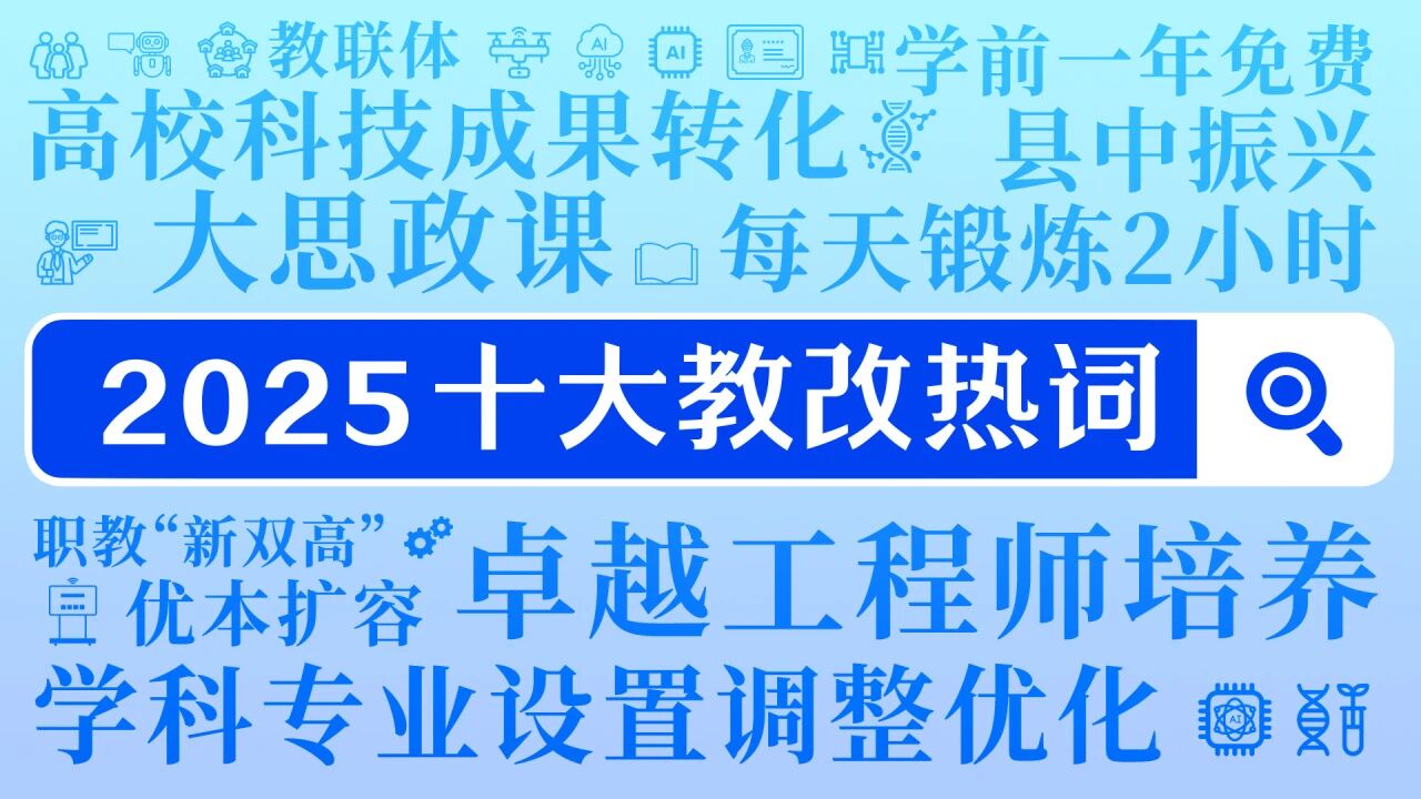 速递！2025十大教改热词发布